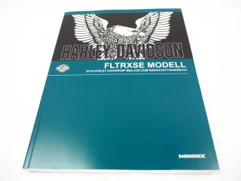 Harley Davidson FLTRXSE CVO Road Glide 2019 Nachtrag Werkstatthandbuch Diagnose