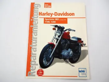 Harley Davidson Sportster XLH 883 1100 1200 Evolution Reparaturanleitung ab 1986