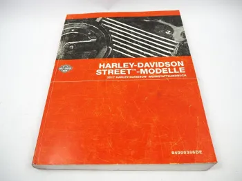 Harley Davidson Street XG 500 750 Modelle 2017 Werkstatthandbuch Reparatur