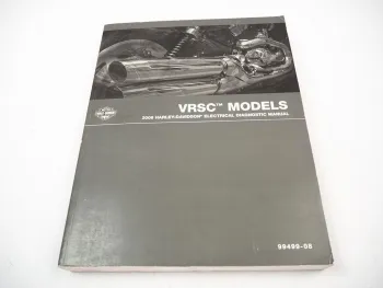 Harley Davidson V-Rod VRSC Modelle 2008 Electrical Diagnostic Manual Diagnose