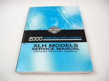 Harley Davidson XLH 883 1200 Sportster 2000 Service Manual Reparaturanleitung