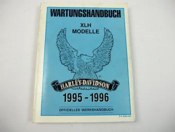 Harley Davidson XLH 883 1200 Sportster Models 1995 -1996 Service Manual