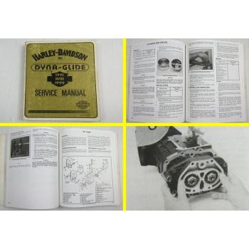 Harley DYNA Glide FXDB FXDC Service Repair Manual 1991-1992 Werkstatthandbuch