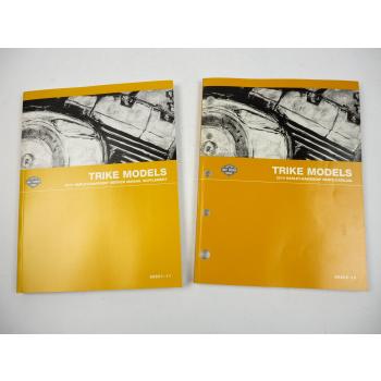 Harley Trike Tri Glide and Street Glide Service Manual and Parts Catalog 2010/11