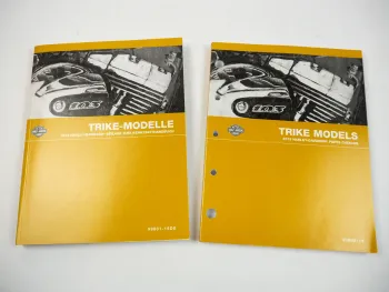 Harley Trike Tri Glide Freewheeler Werkstatthandbuch und Parts Catalog 2015