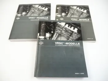 Harley V Rod VRSCF Night Rod VRSCDX Werkstatthandbuch Diagnose Parts List 2012