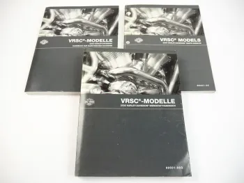 Harley VRSC V Rod Werkstatthandbuch Elektrische Diagnose und Parts Catalog 2005