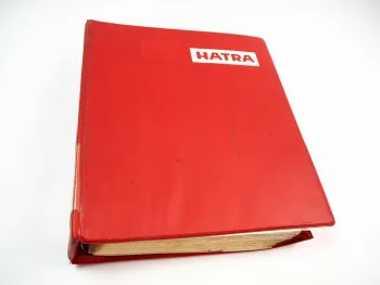 Hatra M 60 Vollhydraulik Mobilbagger Ersatzteilliste Ersatzteilkatalog