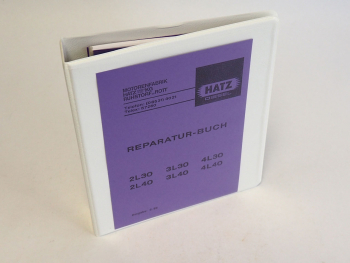 Hatz 2L30 3L30 4L30 2L40 3L40 4L40 Motor Werkstatthandbuch 1983