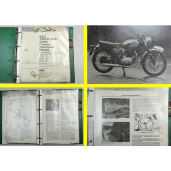 Haynes BSA A50 A65 Series from 1962 to 1973 Owners Workshop Manual