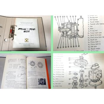 Hefei CPQ CPQD CPC CPCD 20 25 30 Operation Service Manual, Parts List