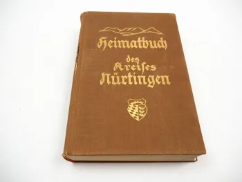 Heimatbuch des Kreises Nürtingen Bd.1 1950 Hans Schwenkel Baden-Württemberg