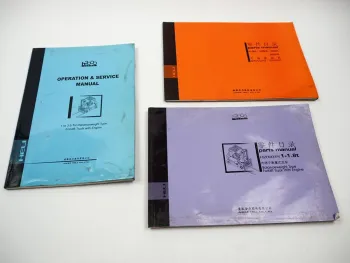 Heli H2000 series Forklift Gasoline Operation Service Parts Manual 2006