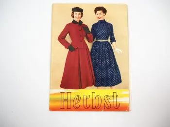 Herbst Damen Kleider Mode Versand Katalog Atelier Manfred Neef Kulmbach Ofr 1956