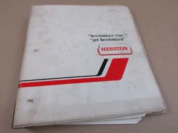 Hesston 6400 Windrower Conditioner + Draper Header + Auger Header Parts Lists