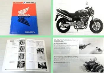 Honda CB 600 F PC34 Hornet Werkstatthandbuch Original Reparaturanleitung 1998