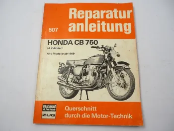 Honda CB 750 ab 1969 Werkstatthandbuch Reparaturanleitung Reparaturhandbuch