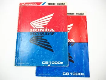 Honda CB1000 Super Four Big one SC30 Werkstatthandbuch Reparaturanleitung 1993-95