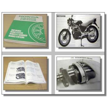 Honda CB350S CB450S PC17 Werkstatthandbuch Shop Manual Manuel d Atelier 1986