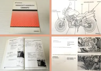 Honda CB900F2 Hornet Reparaturanleitung 2001 Werkstatthandbuch