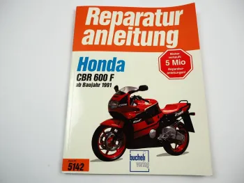 Honda CBR 600 F ab Bj 1991 Reparaturanleitung Werkstatthandbuch Bucheli 5142