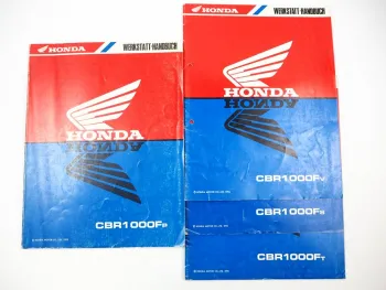 Honda CBR1000F Fp Fs Ft Fv SC24 Werkstatthandbuch 1993 - 1996 Reparaturanleitung