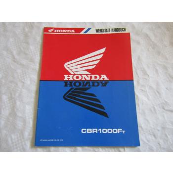 Honda CBR1000Ft SC24 Ergänzung Werkstatthandbuch Reparaturhandbuch Ausgabe 1995