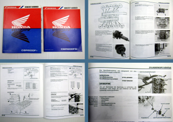 Honda CBR600 F1 FS1 Sport PC35 Werkstatthandbuch 2000 - 2001 Reparaturanleitung