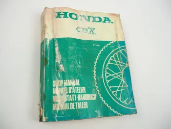 Honda CBX 1000 Super Sport Werkstatthandbuch Shop Manual Manual de Taller 1978