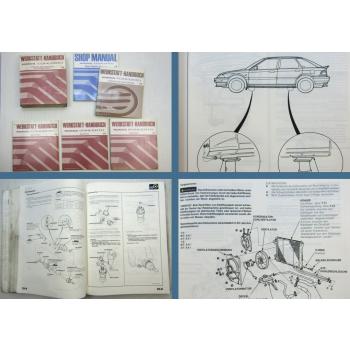 Honda Concerto 1990-93 Werkstatthandbuch Reparaturanleitung 6 Bände