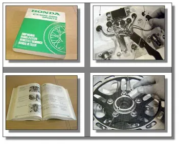 Honda CX400 CX500 Sports Werkstatthandbuch Shop Manual Manuel d atelier 1982
