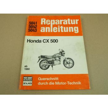 Honda CX500 Reparaturanleitung Werkstatthandbuch ab 1980