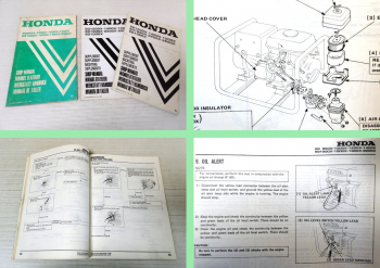 Honda EG850X 1000 1200 - EG2200X Stromerzeuger Reparaturhandbuch Shop Manual