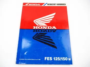 Honda FES 125 150 W Werkstatthandbuch 1998 Original Reparaturanleitung Deutsch
