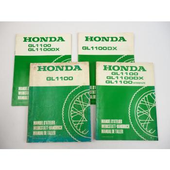 Honda GL1100/DX/Interstate Werkstatthandbuch Ergänzung 1980-1982