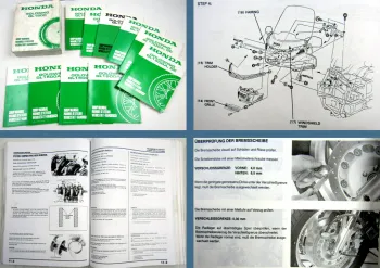 Honda GL1500 Goldwing Werkstatthandbuch 1988 - 1998 Shop Manual Manuel D Atelier