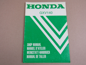 Honda GXV140 Motor Werkstatthandbuch Reparaturhandbuch Shop Manual