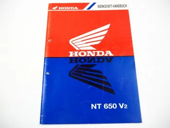 Honda NT650 V2 RC47 Deauville Ergänzung Werkstatthandbuch Reparaturanleitung