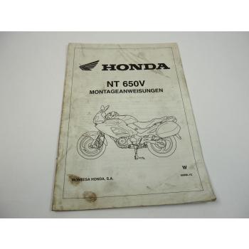 Honda NT650V Montageanleitung