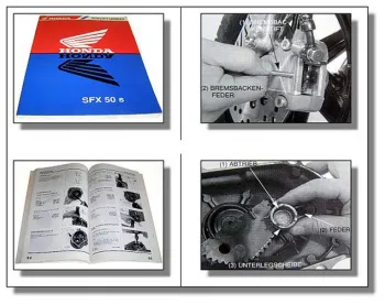 Honda SFX50S Werkstatthandbuch ab 1995 Reparaturanleitung