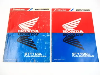 Honda ST 1100 L M Pan European SC26 Werkstatthandbuch 1990 Reparaturanleitung