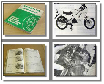 Honda VFR750 F RC24 Werkstatthandbuch Reparaturanleitung Shop Manual 1986