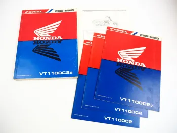 Honda VT1100C2S Shadow ACE 50PS SC32 Werkstatthandbuch 1995 - 1998 Reparaturbuch