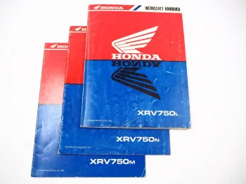 Honda XRV750L XRV750M Africa Twin RD04 Werkstatthandbuch 1990 Reparaturanleitung