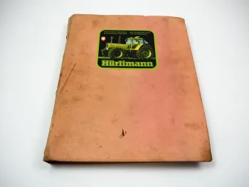 Hürlimann H-480 Schlepper Ersatzteilliste Parti di ricambio ca. 1980