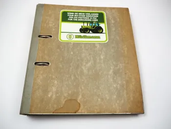 Hürlimann H-6130 Schlepper Ersatzteilliste Ersatzteilkatalog 1980er Jahre