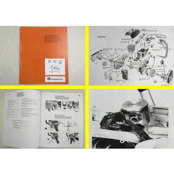 Husqvarna 160 163 180 260 263 280 380 Betriebsanweisungen Workshop Manual
