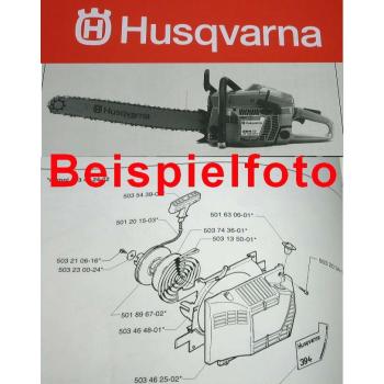 Husqvarna 42 Motorsäge Ersatzteilliste 1994