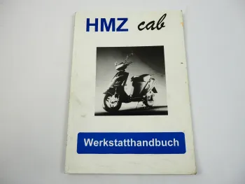 Hyosung HMZ Cab50 Motorrad Werkstatthandbuch Reparaturanleitung Wartung 1997