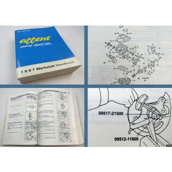 Hyundai Accent Pony Excel ab 1997 Werkstatthandbuch Reparatur